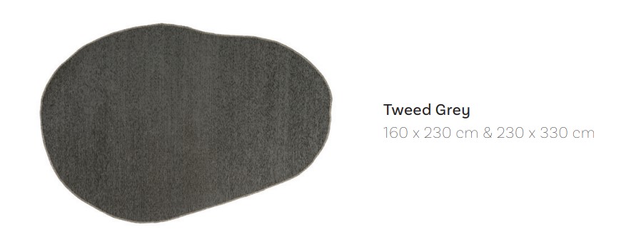 Roolf Outdoor Living Silky Tweed Grey Carpet