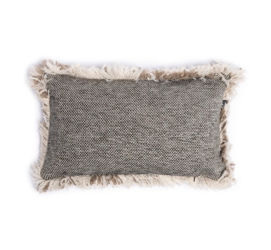 Silky Cushion Grey 30 x 50 cm