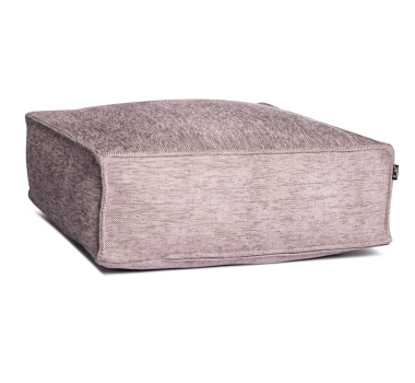 Roolf Silky Square Pouf Lilac