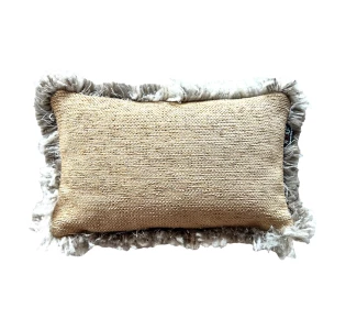 Silky Cushion Gold 30 x 50 cm