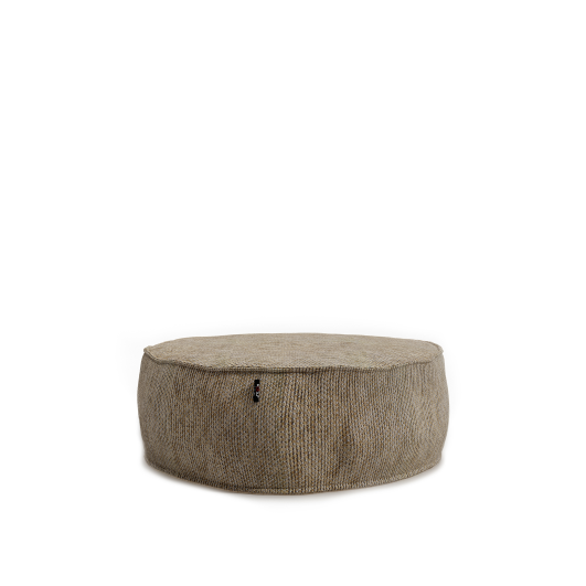 Roolf Silky Round Pouf Gold