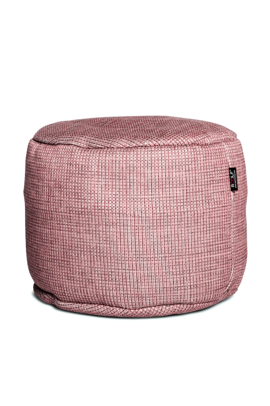 DOTTY Ronde Poef Ø 50 cm Raspberry