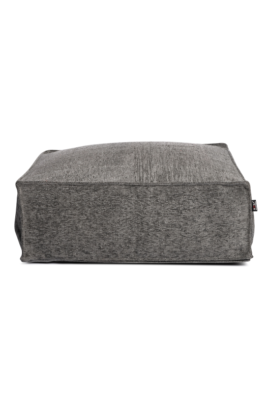 Roolf Silky Square Pouf Antraciet
